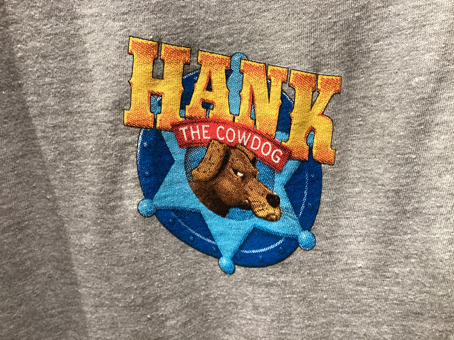 Hank Security Badge Youth T-Shirt - Heather Grey