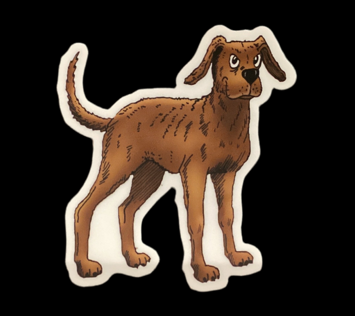 Hank the Cowdog Sticker