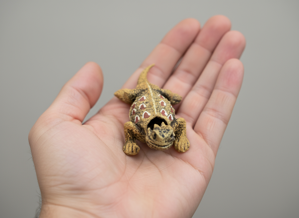 Horned Toad-Mini Bobble Head