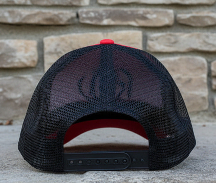 RH Red/Black Mesh Back Hat