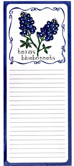 Bluebonnets Memo Pad