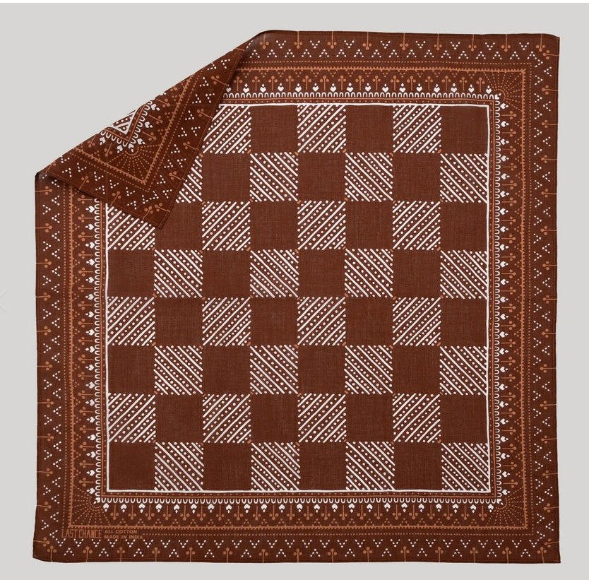 Cotton Checker Bandana