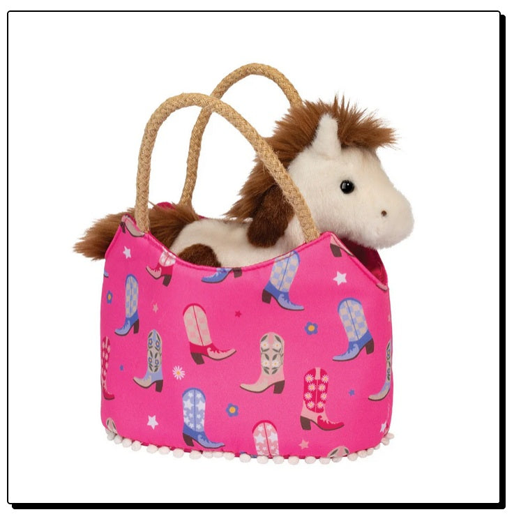 Cowgirl Boots Pony Purse