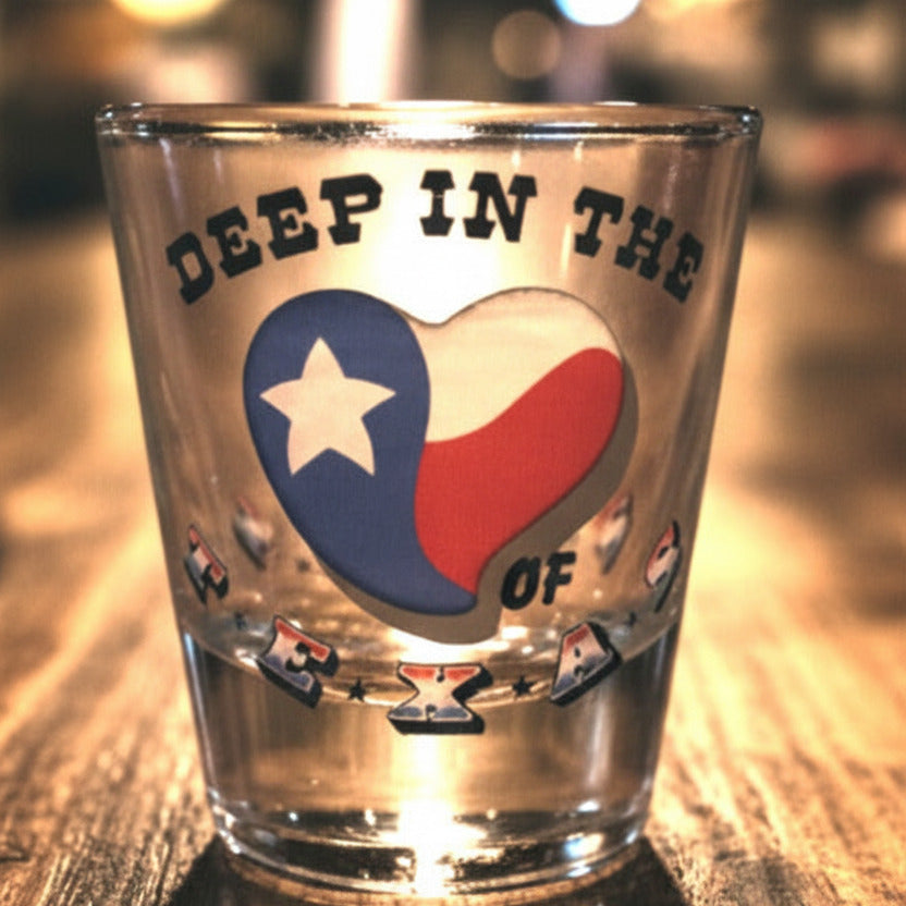 Deep in the Heart Shotglass