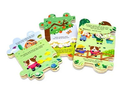 Farm Animal Train Puzzle
