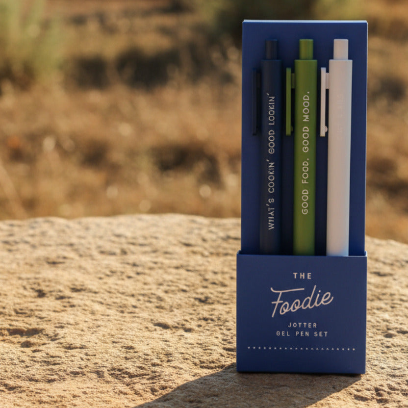 Foodie Jotter Gel Pen