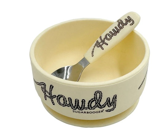 Fresh & Messy Silicone Suction Bowl & Spoon Set