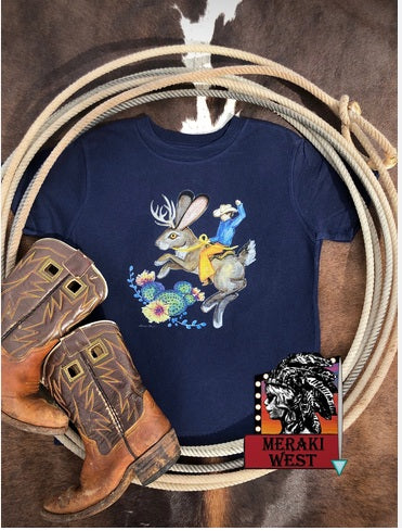 Jackalope Cowboy Toddler T-Shirt