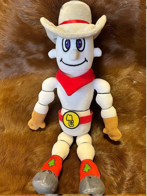 Marshmallow Cowboy - Original Max the Marshmallow Cowboy Plush