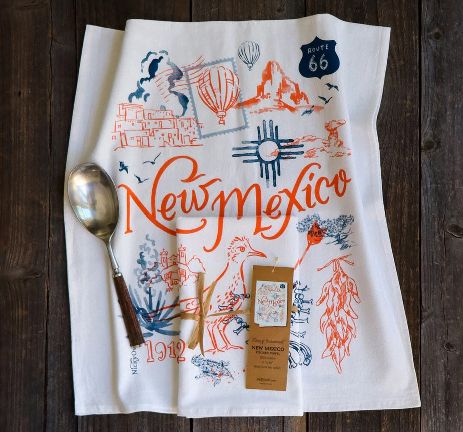 Nicky Ovitt New Mexico Tea Towel