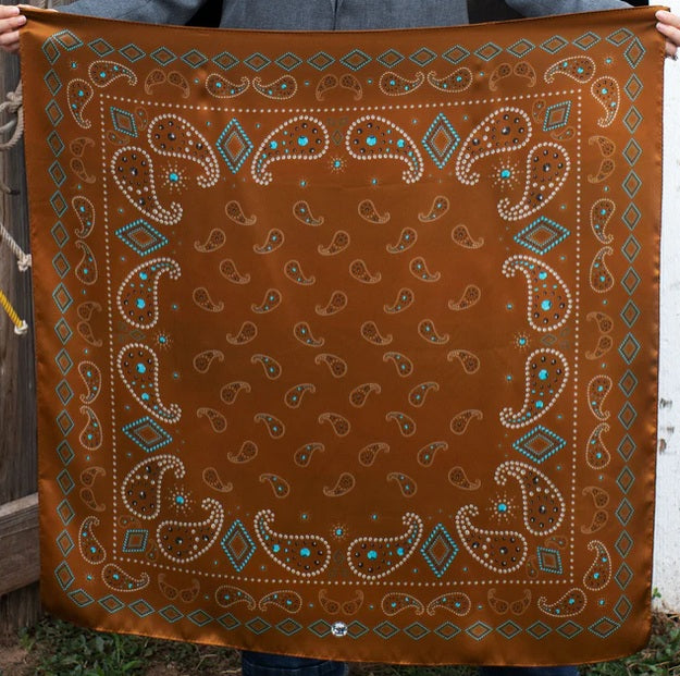 Pretty Paisley Wildrag - Long Tall