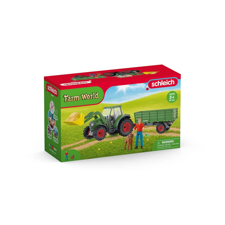 Tractor with Trailer Farm Toy