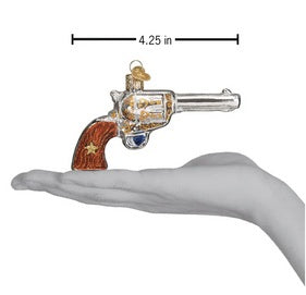 Western Revolver Ornament