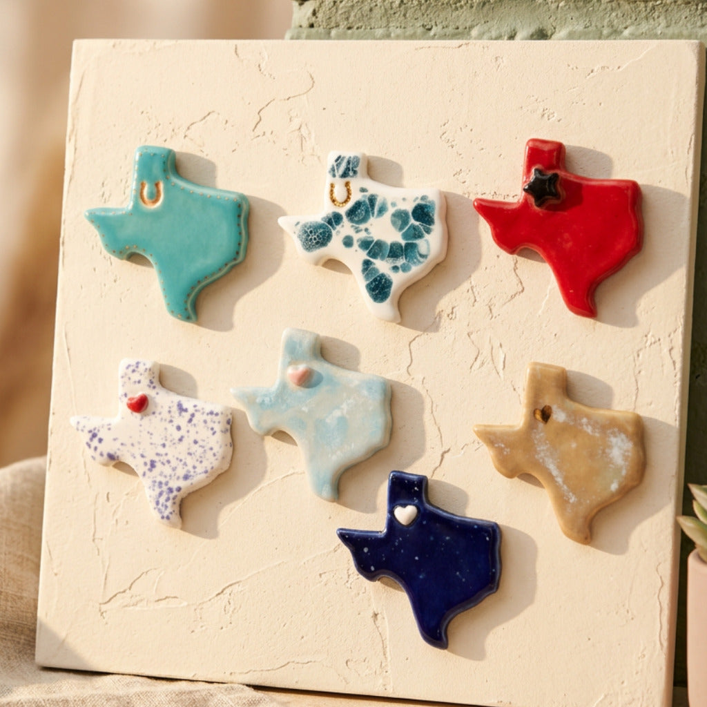 Possum Pottery Texas Magnet