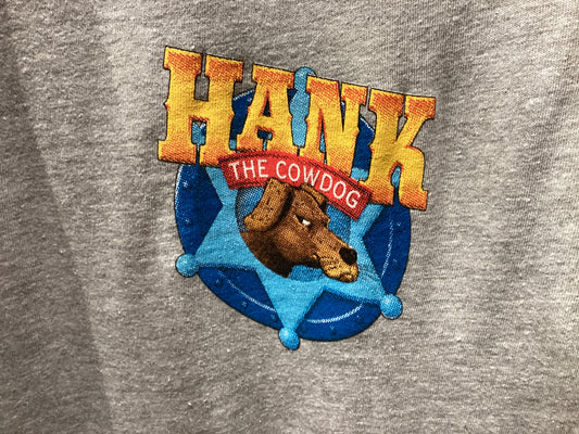 Hank Security Badge Youth T-Shirt - Heather Grey