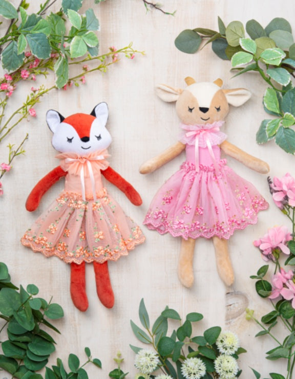 15" Woodland Princess Animals