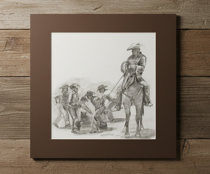 Cattle Working Sketch