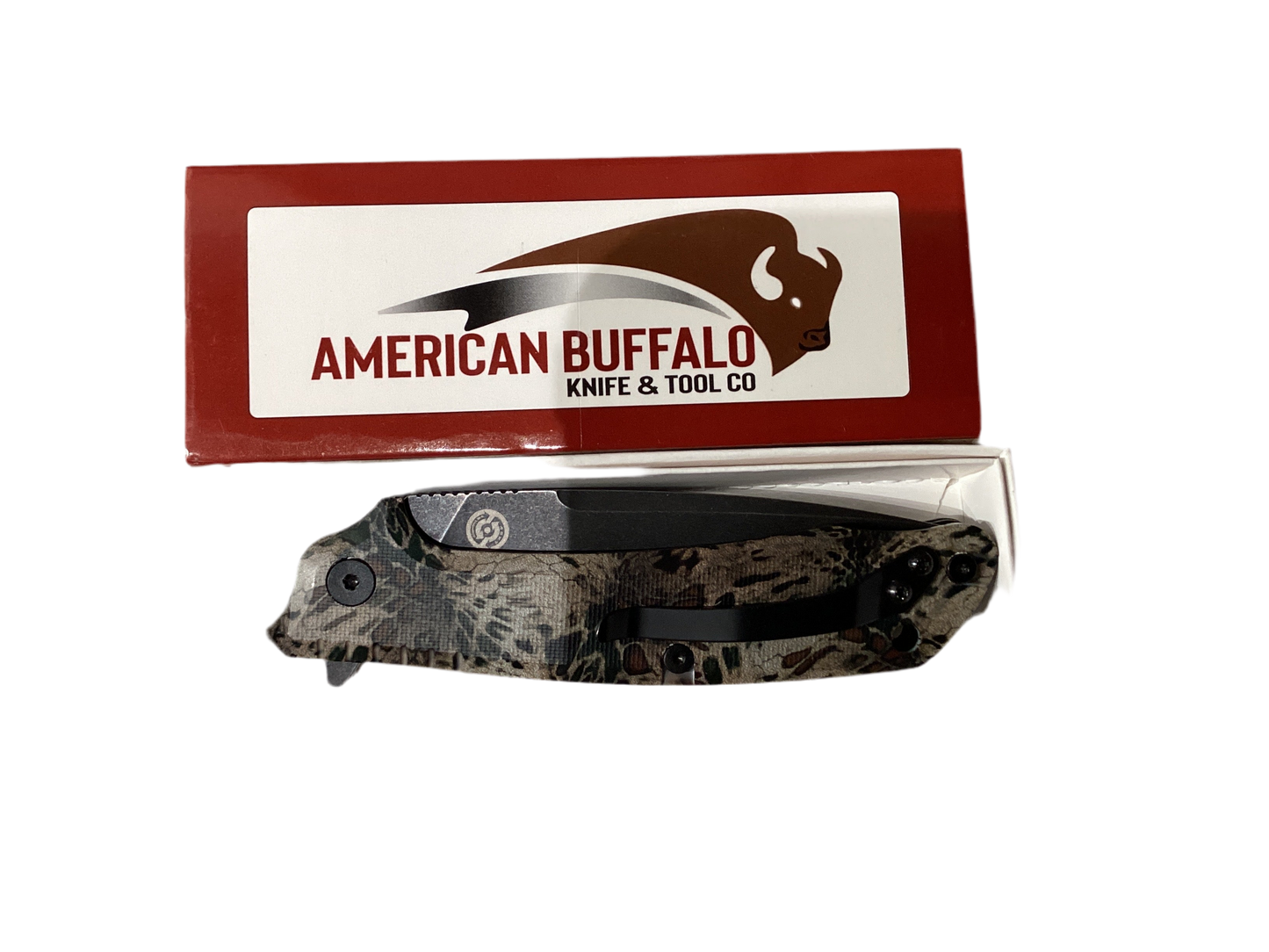 Scavenger Ball Bearing Folder, Camo Handle