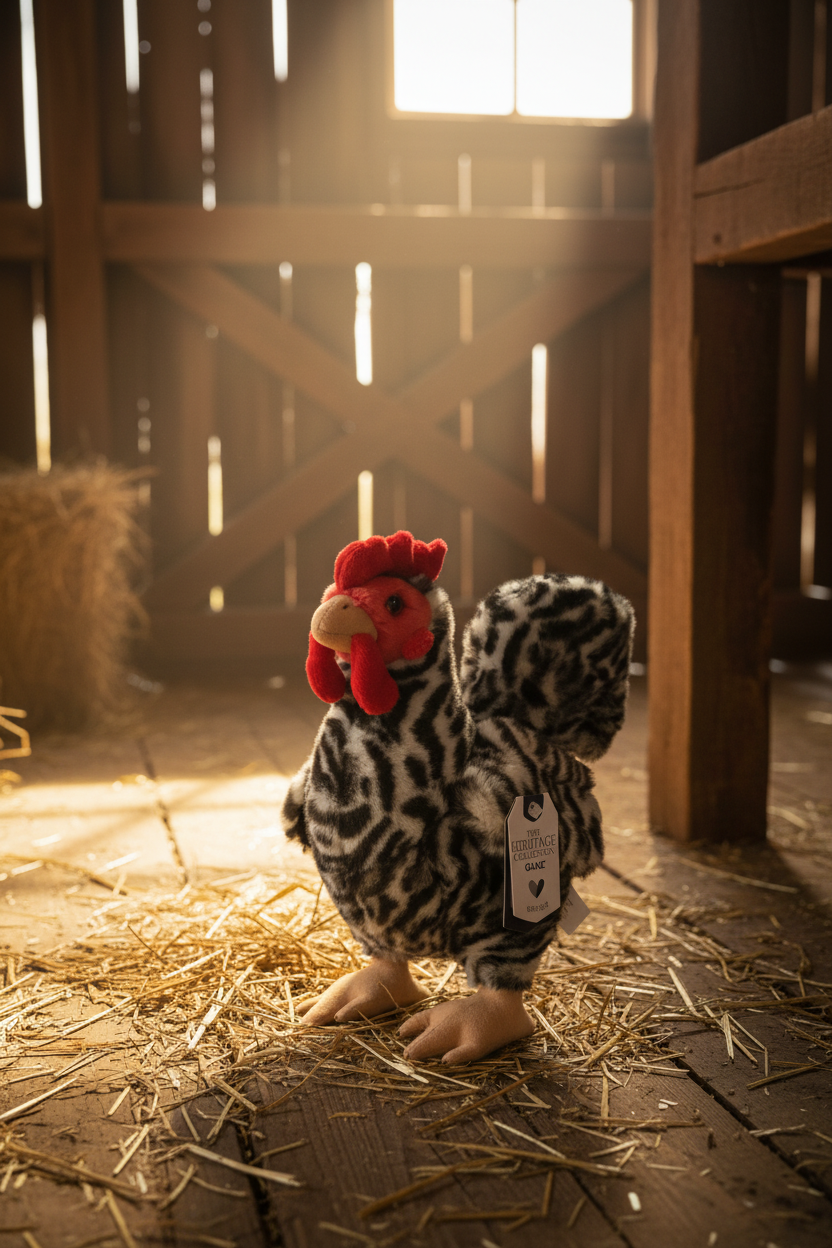 11" Heritage Dominique Chicken