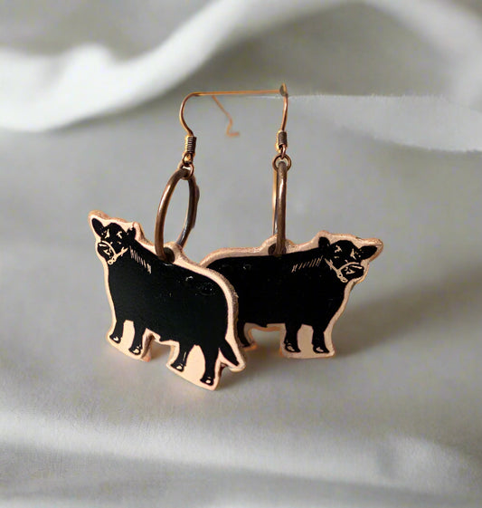 Angus Vintage Cutout Earrings