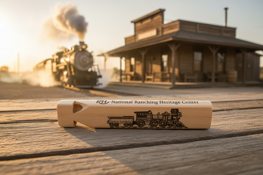 RH Wooden Train Whistle