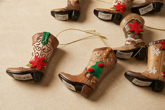 Cowboy Boot Ornament