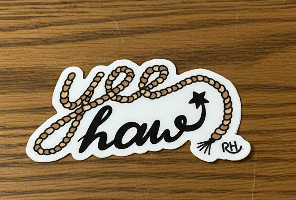 Rh Deggaser Sticker RH Yeehaw Sticker – Cogdell's at the Ranch
