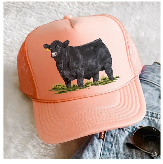 Angus Show Bull Trucker Hat