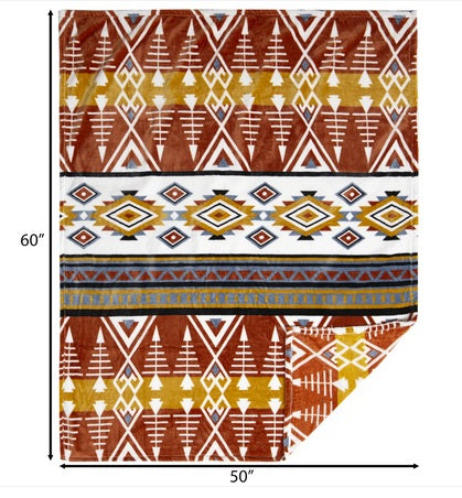 Arrowhead Earth Travel Blanket