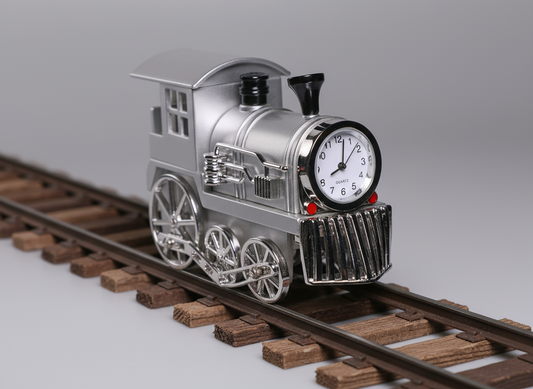 Train Desk Clock