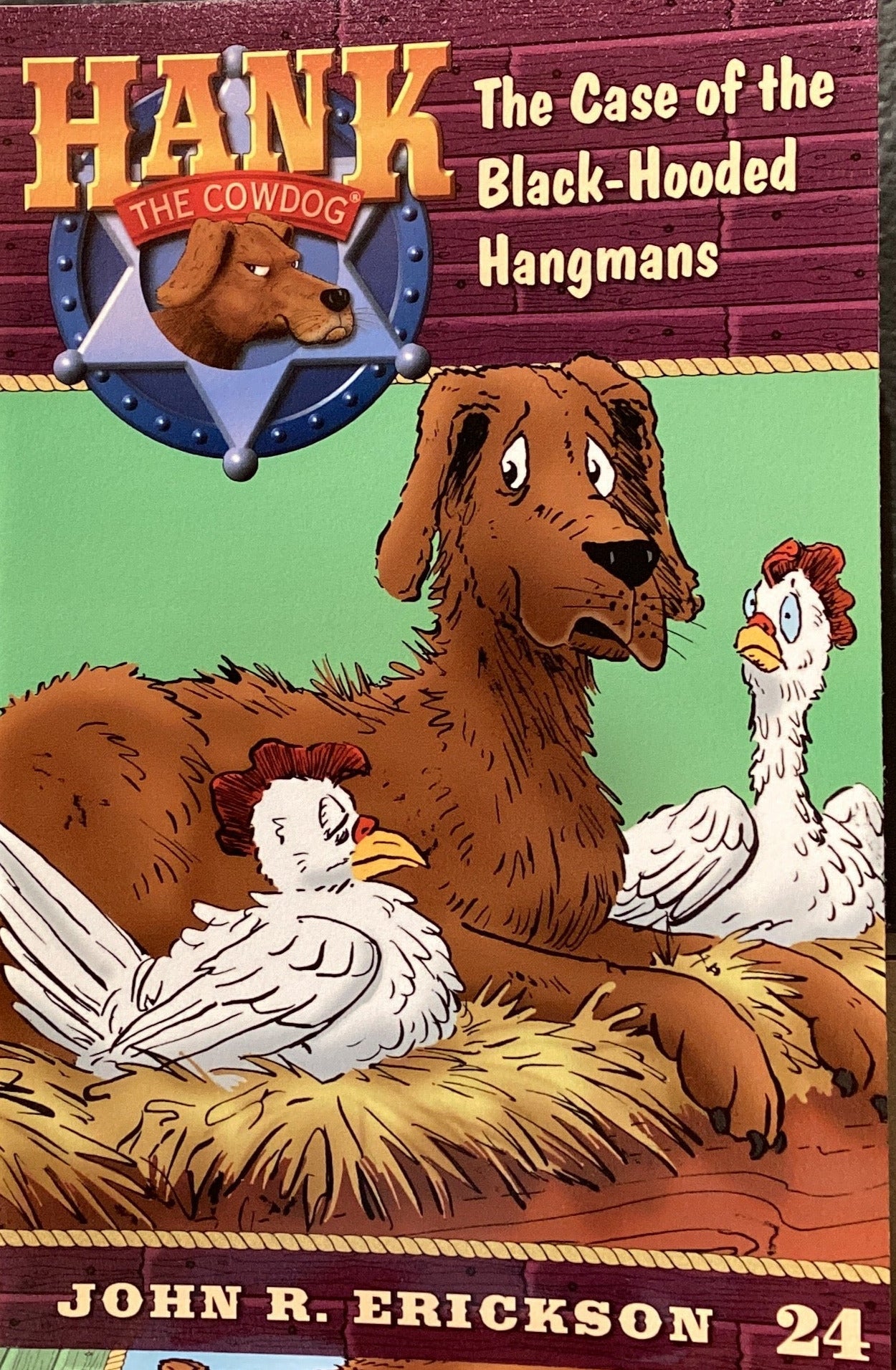 Hank Book 24 - The Case of the Black-Hooded Hangmans