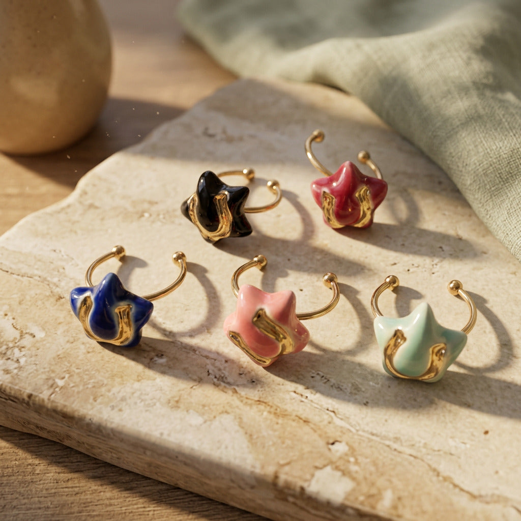 Possum Pottery Adjustable Ring