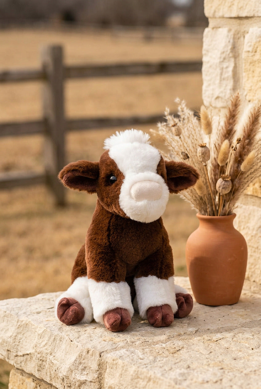 Bessie Brown Cow Mini Soft
