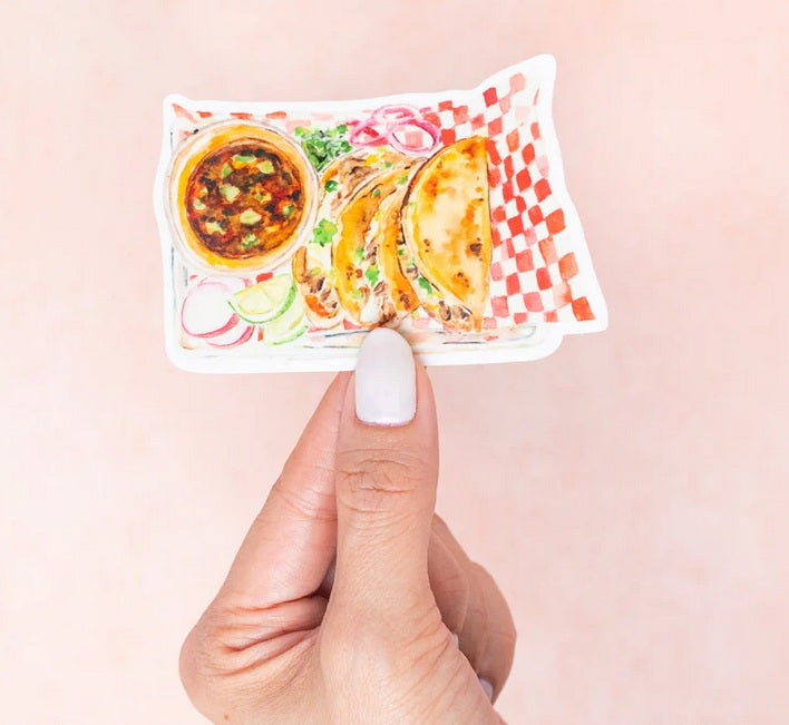 Birria Taco Sticker