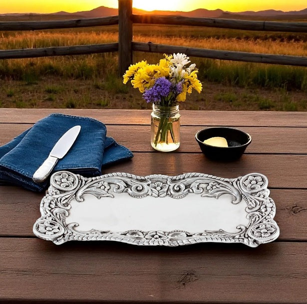 Concho Bread Tray