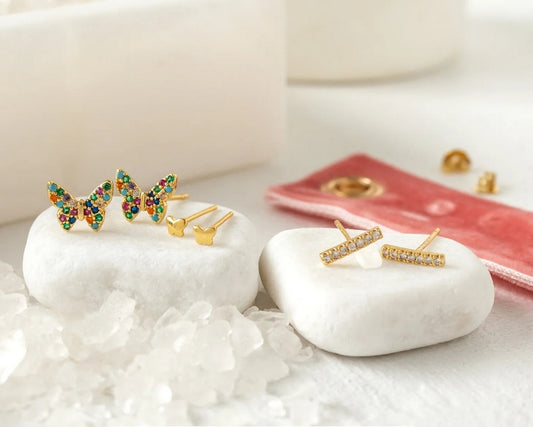 Velvet Tag Earring Sets