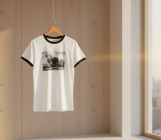 The Horned Bull Ringer Tee
