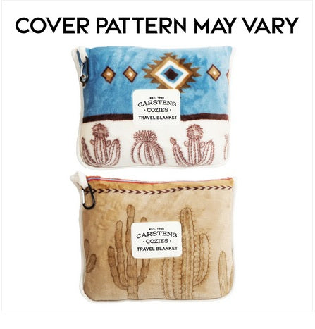 Cactus Stripe Travel Blanket