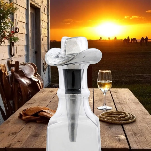 Cowboy Hat Bottle Stopper