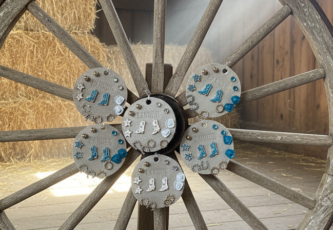 Giddy Up Cowgirl Earring Set