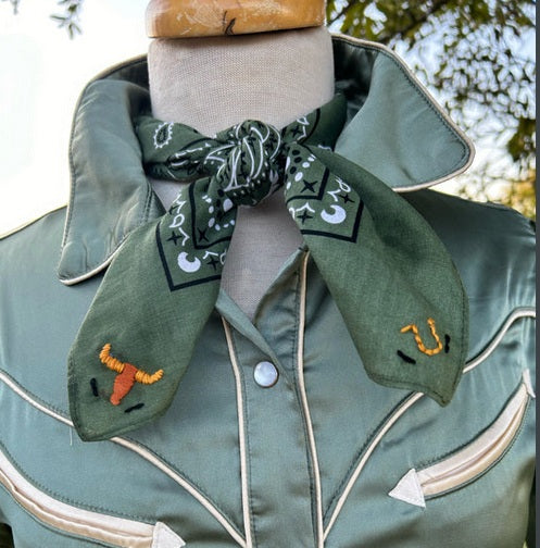 Embroidered Bandanas