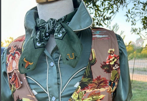 Embroidered Bandanas
