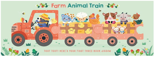 Farm Animal Train Puzzle