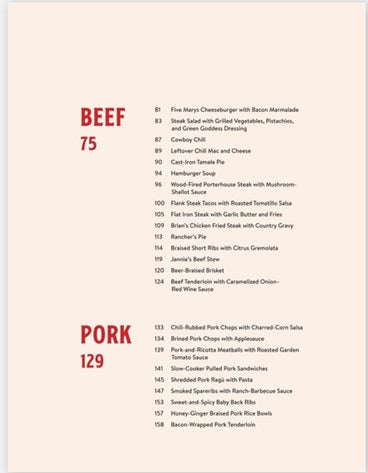 Five Marys Ranch Raised Cookbook
