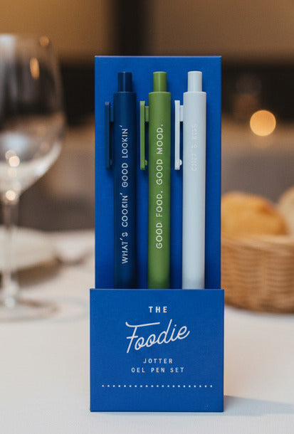 Foodie Jotter Gel Pen