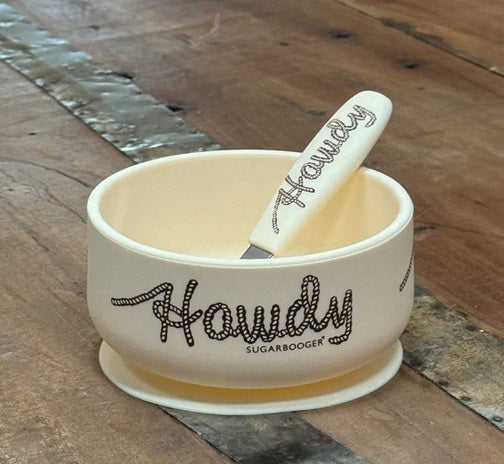 Fresh & Messy Silicone Suction Bowl & Spoon Set