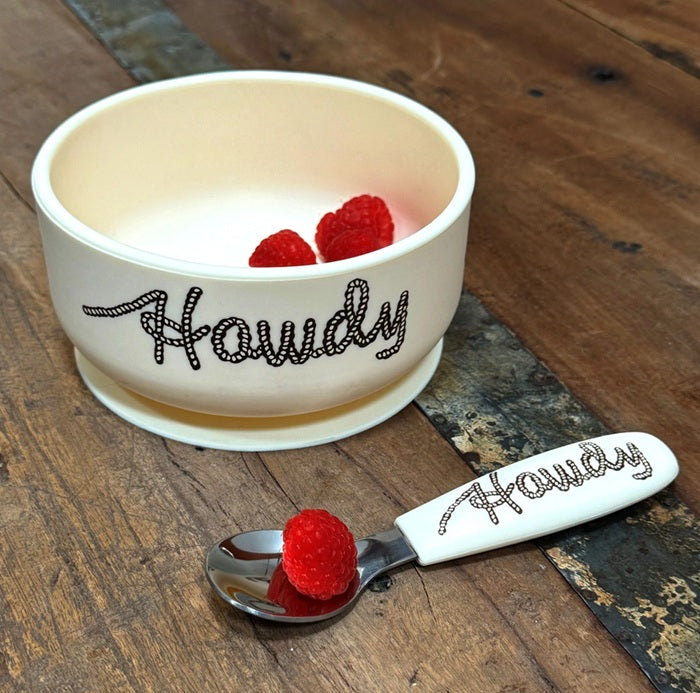Fresh & Messy Silicone Suction Bowl & Spoon Set