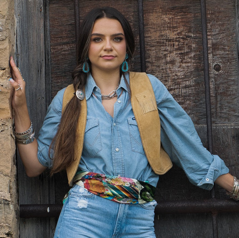 Fringe Scarves Shorty Scarves