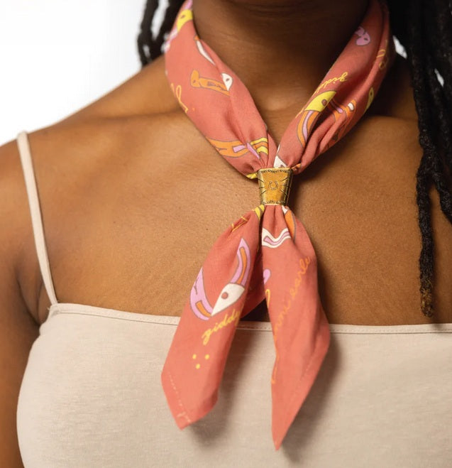 Giddy Up Cotton Voile Bandana