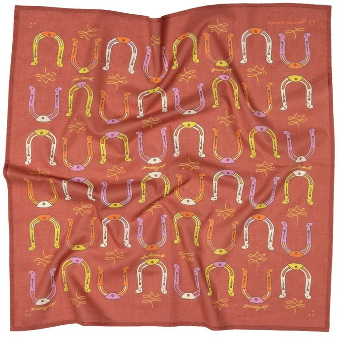 Giddy Up Cotton Voile Bandana